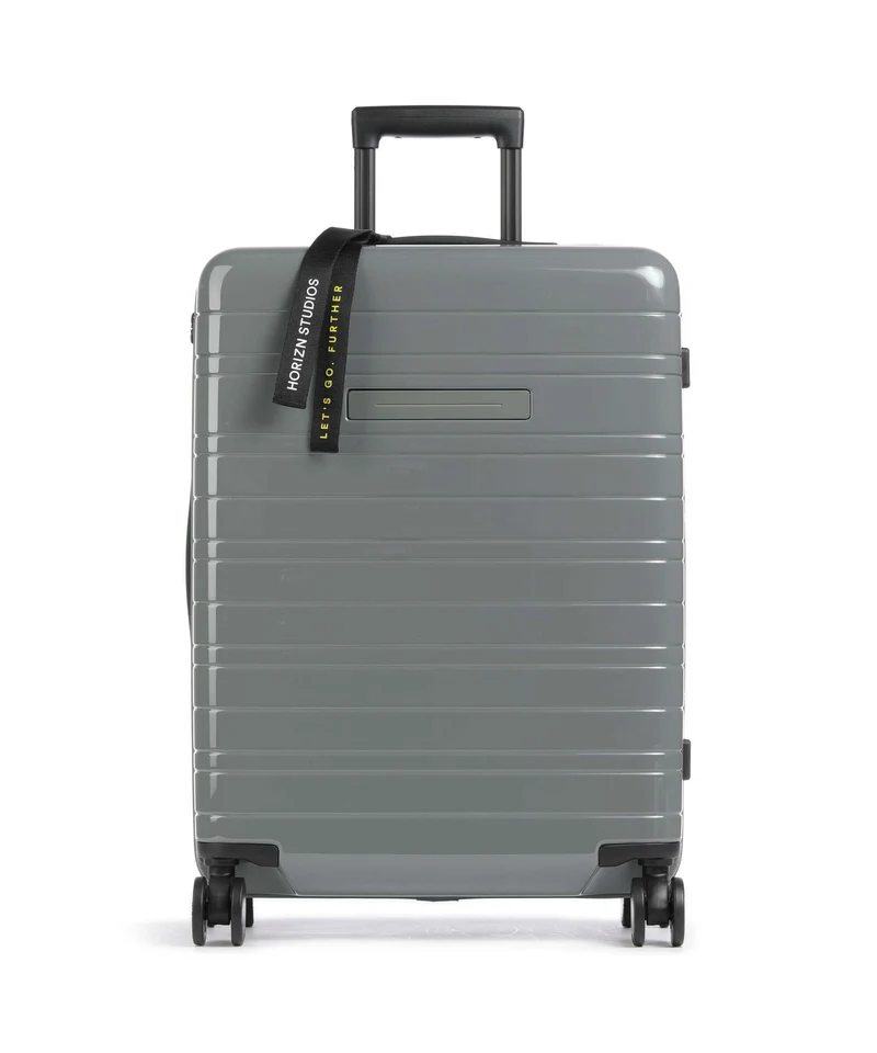 Horizn Studios H6 Essential Glossy Valise 4 roues glossy agave green