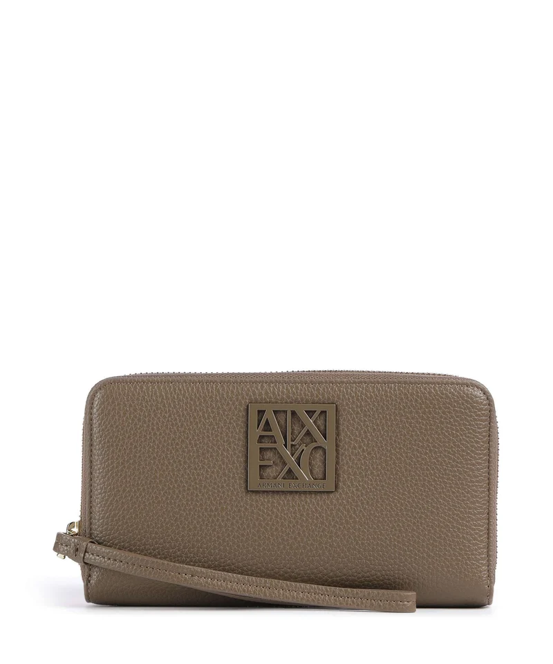 Armani Exchange Susy Soft Portefeuille dark taupe