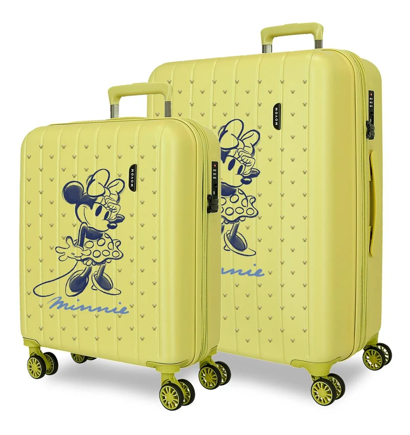 3518943 SET/2 TROLLEY ABS 55-65CM.4R.C/EXP. MINNIE LINE AMAR