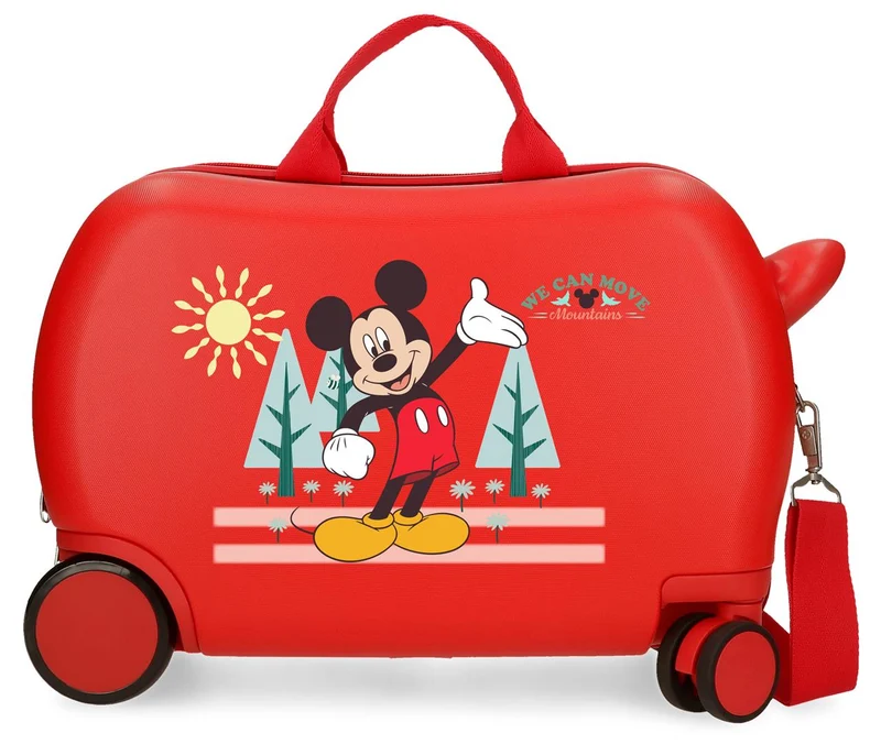 2071046 MALETA INF.ABS 4R.(2 MULTI.) 45CM. MICKEY MOUNTAINS
