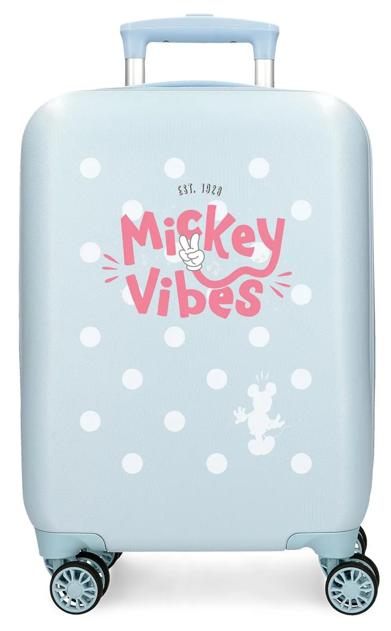3131341 TROLLEY ABS 50CM. 4R. MICKEY VIBES