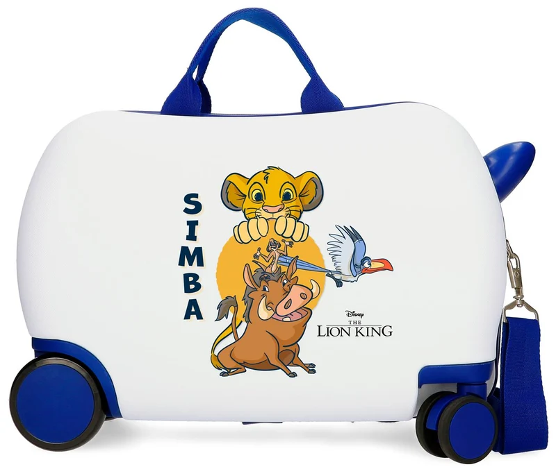 2441063 MALETA INF.ABS 4R.(2 MULTI.) 45CM. SIMBA´S FRIENDS