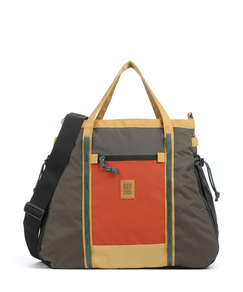 Topo Designs Mountain Gear Cabas woodland/terracotta
