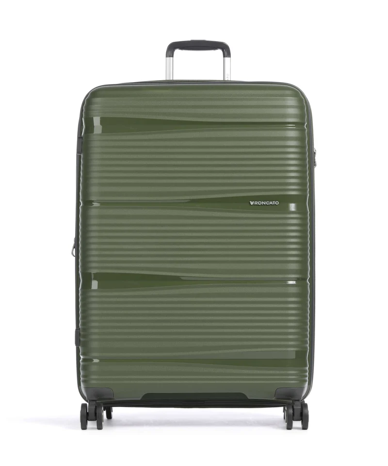 Roncato R-Lite Valise 4 roues verde militare