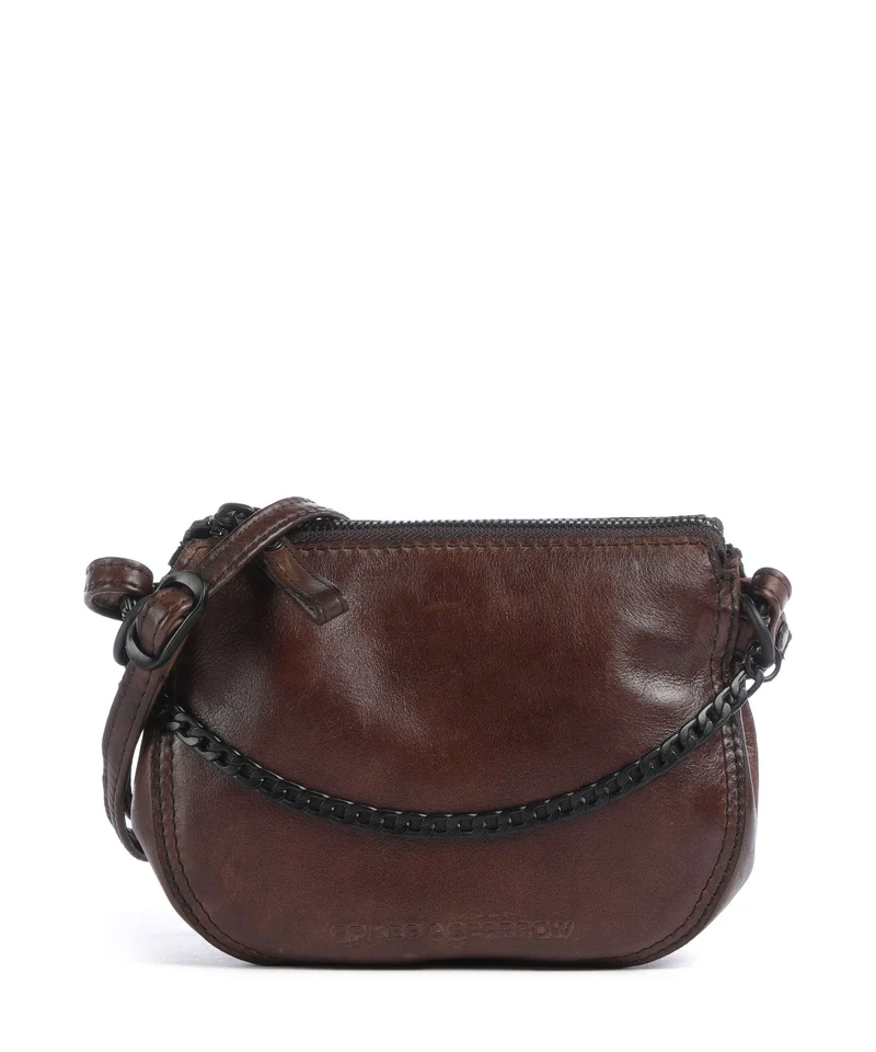 Spikes & Sparrow Apache Delaine Sac bandoulière dark brown