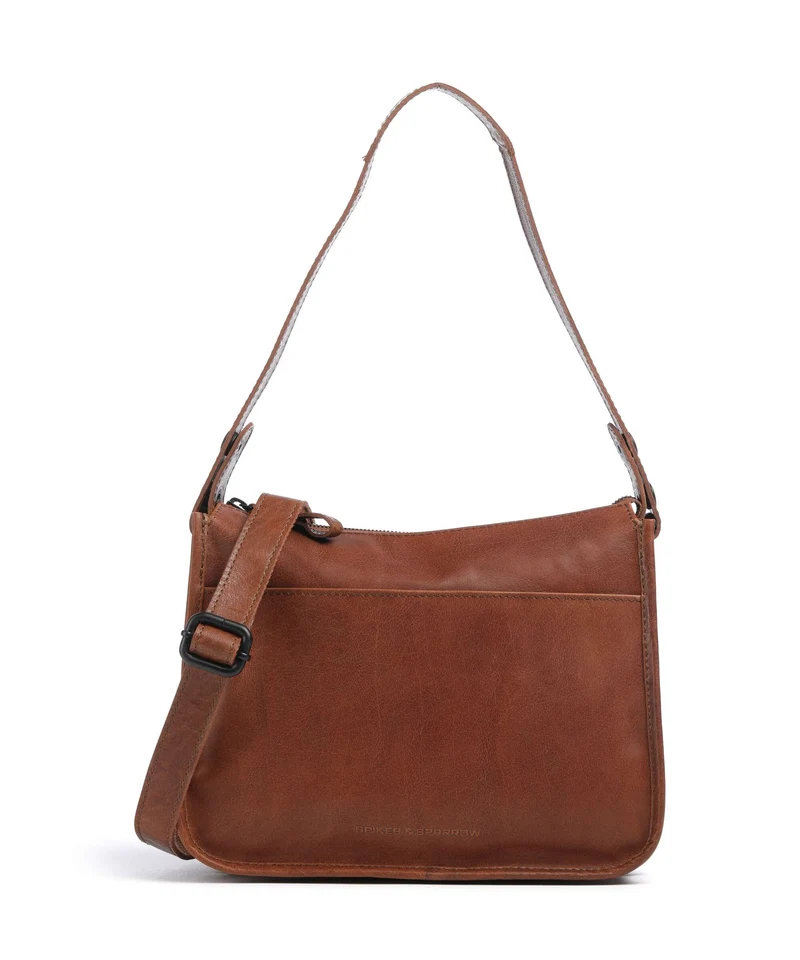 Spikes & Sparrow Bronco Chanice Sac porté épaule brandy