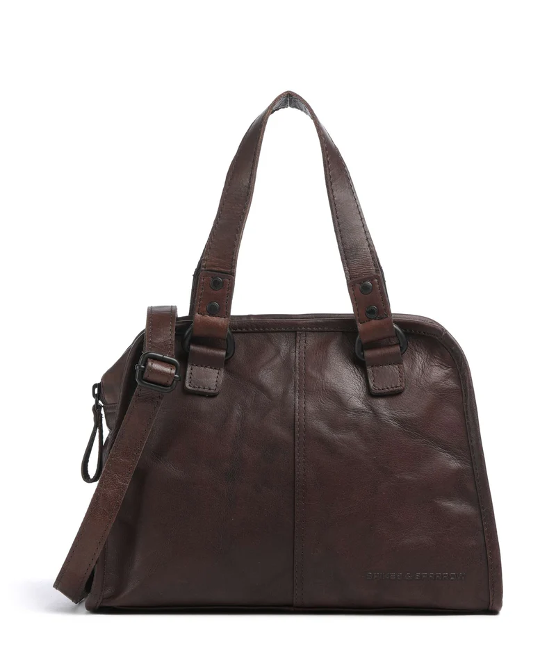 Spikes & Sparrow Bronco Danine Sac à main dark brown