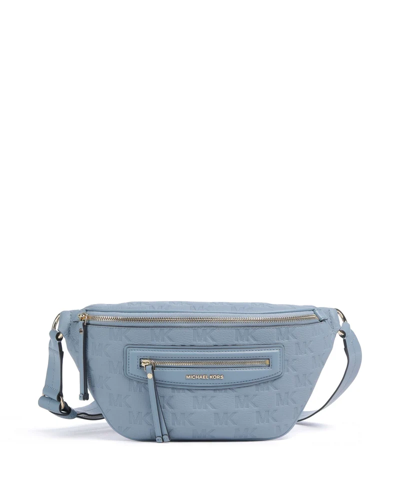 Michael Kors Jet Set Travel Medium Sac banane chambray