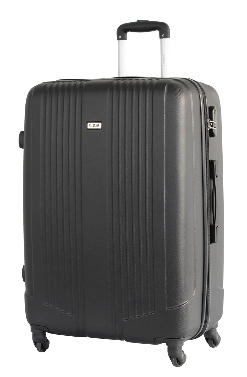 Valise grande taille Alistair - Collection Airo 2.0 - 4 roues - ABS ultra résistant - Noir