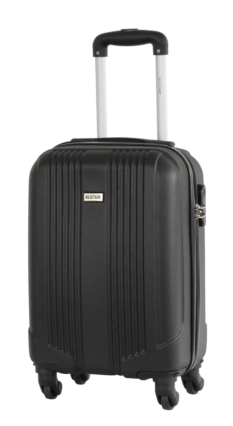 Valise cabine Alistair - Collection Airo 2.0 - 4 roues - ABS ultra résistant - Noir