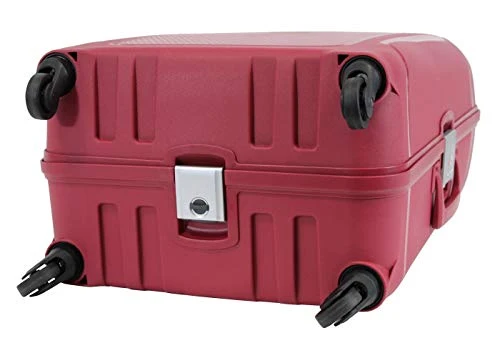 Valise taille moyenne Alistair - Collection X-Lock - 4 roues - Polypropylène - Rouge
