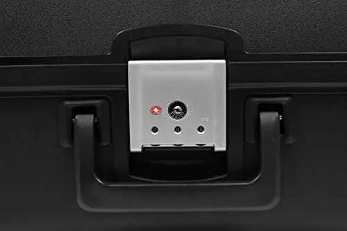Valise taille moyenne Alistair - Collection X-Lock - 4 roues - Polypropylène - Noir