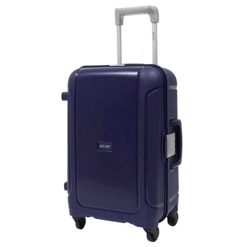 Valise cabine Alistair - Collection X-Lock - 4 roues - Polypropylène - Bleu