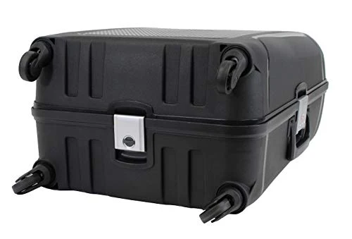 Valise cabine Alistair - Collection X-Lock - 4 roues - Polypropylène - Noir