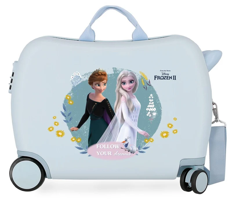 4449822 MALETA INF.ABS 4R (2MULTID) FROZEN FOLLOW YOUR DREAM