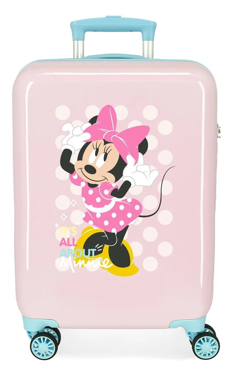 4561721 TROLLEY ABS 55CM.4R. MINNIE PLAY ALL DAY