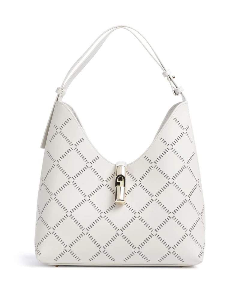 Furla Goccia M Sac fourre-tout marshmallow