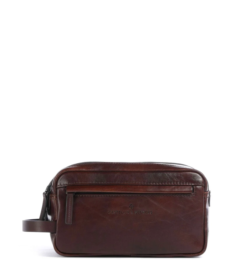 Castelijn & Beerens Rien Trousse de toilette cognac