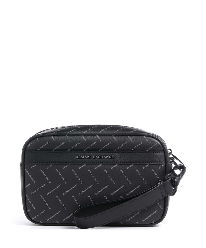 Armani Exchange Ginevra Printed Trousse de toilette black/chiseled stone