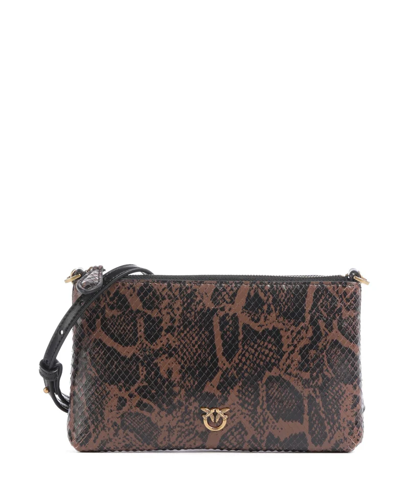 Pinko Flat Mini Sac bandoulière roccia/marrone/antique gold