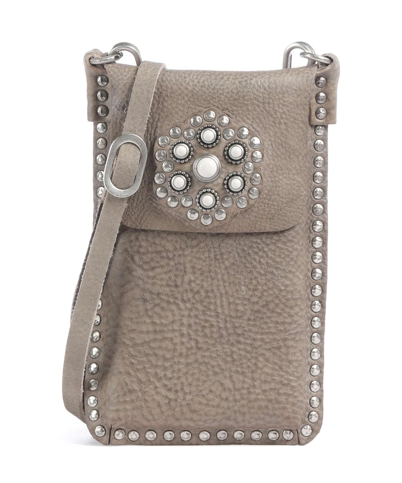 Campomaggi Pochette telephone cement
