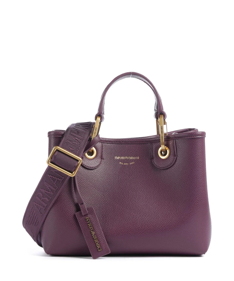 Emporio Armani My EA S Sac à main aubergine/foliage