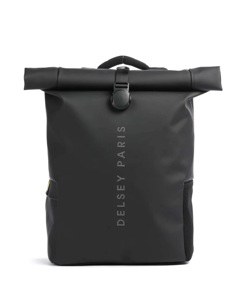 Delsey Paris Turenne Soft Sac à dos roll-top schwarz