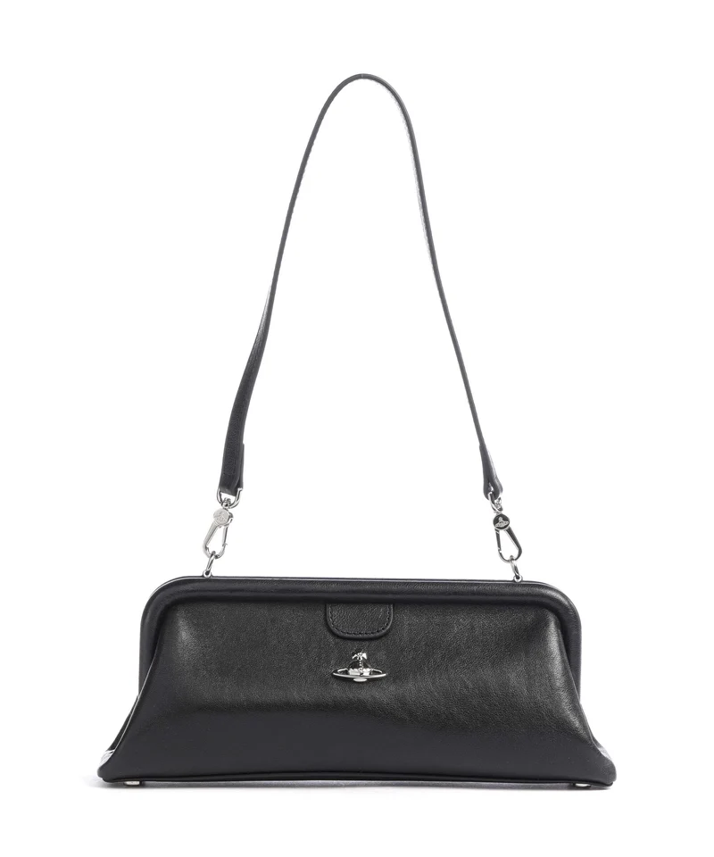 Vivienne Westwood Jane Frame Supple Sac porté épaule black