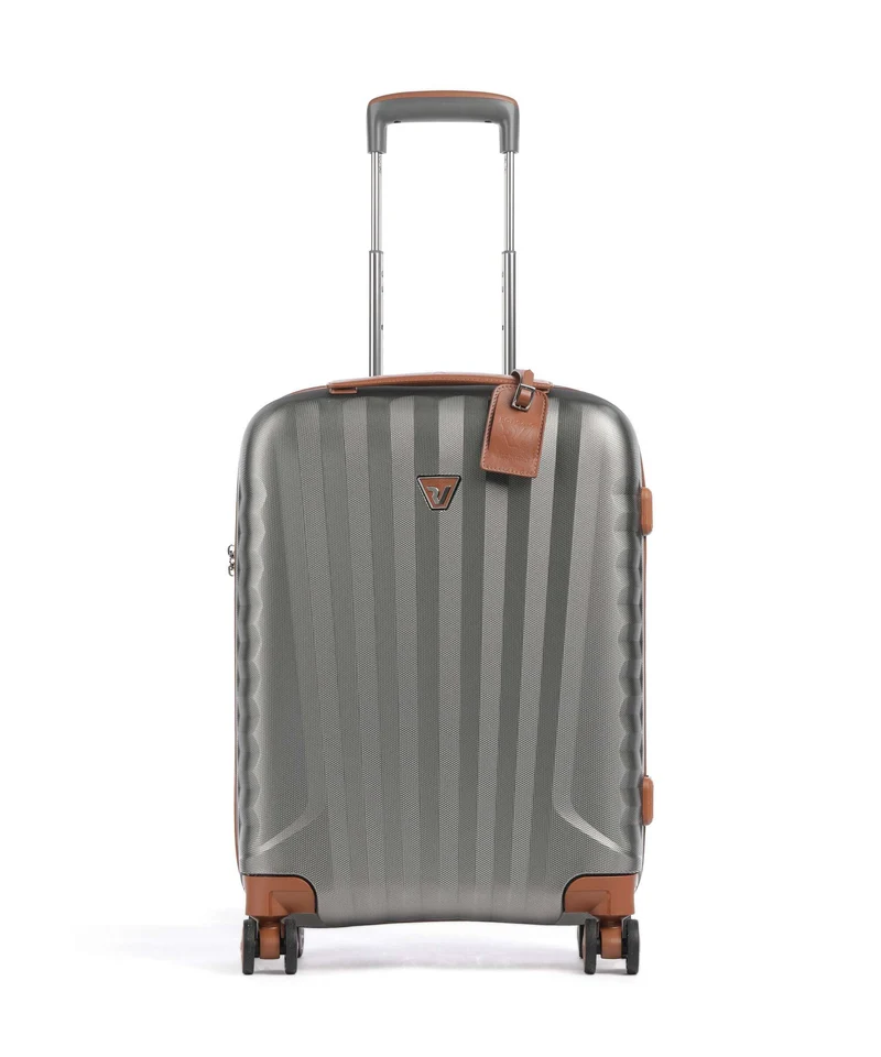 Roncato E-Lite Valise 4 roues titanio/cognac
