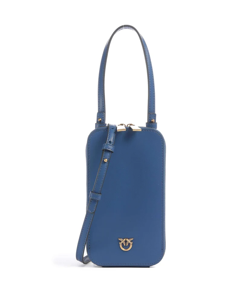 Pinko Pochette telephone vero blu marino/antique gold