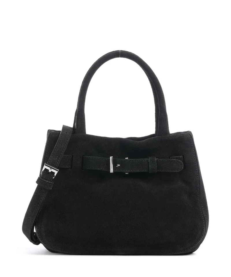 Abro Suede Jill Sac à main black/nickel