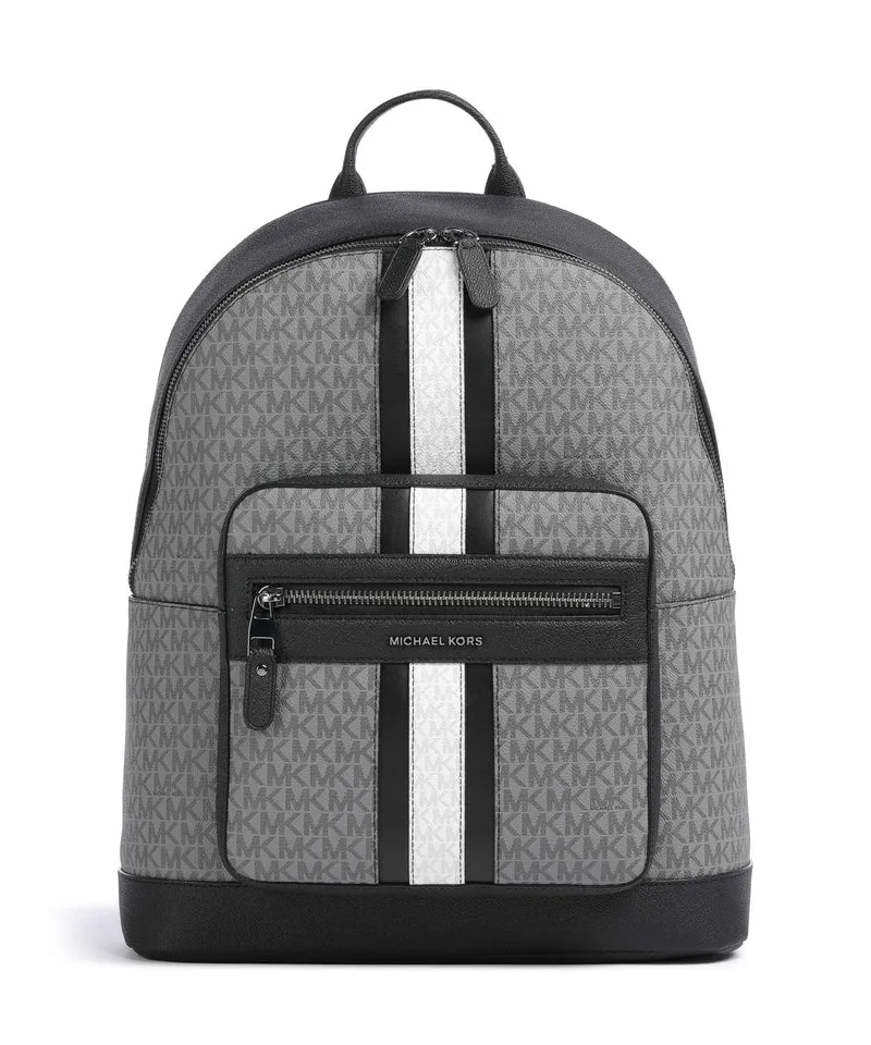 Michael Kors Hudson Sac à dos str gray/black