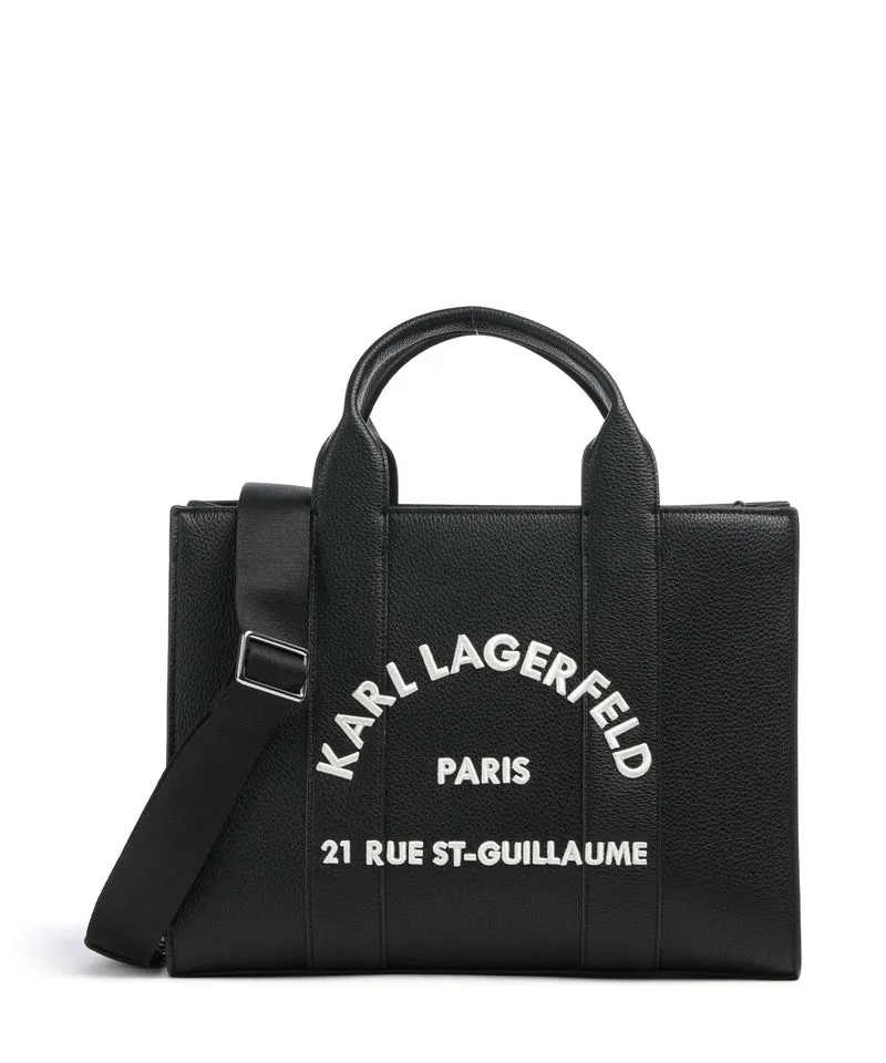 Karl Lagerfeld K/Rue St Guillaume Medium Sac à main white/black