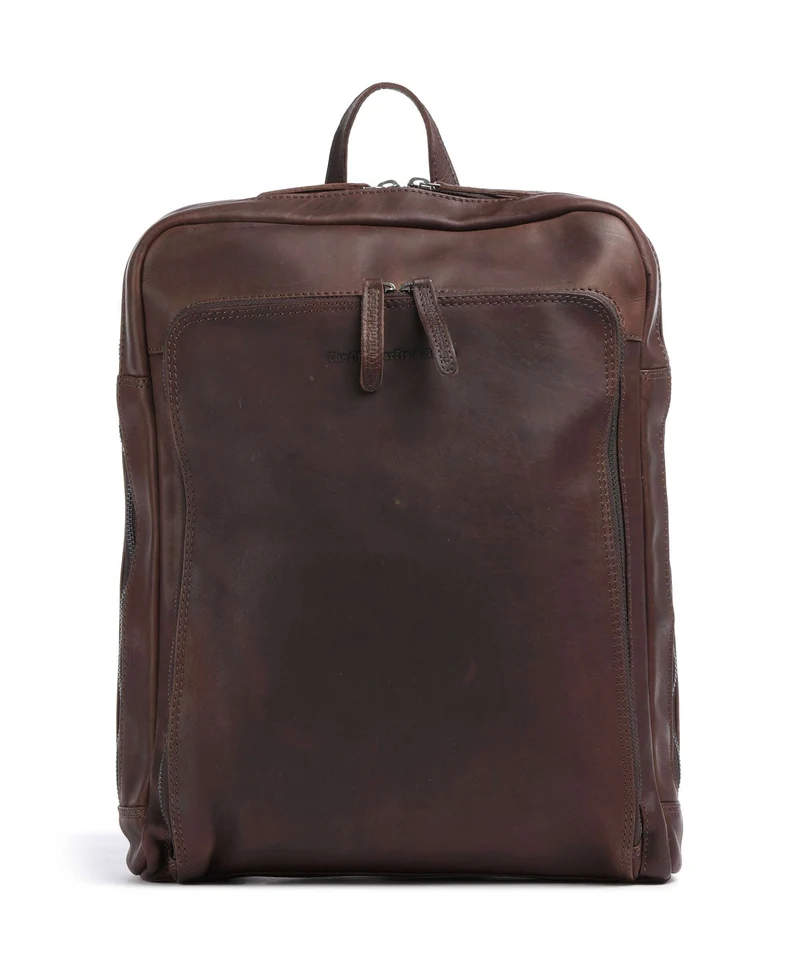 The Chesterfield Brand Wax Pull Up Cow Jasper Sac à dos brown
