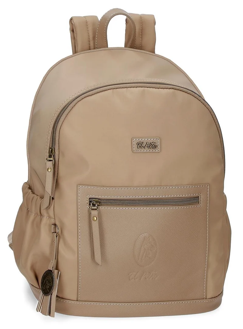 5262322 MOCHILA 40CM. EL POTRO LAN BEIGE