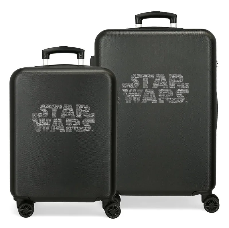 3719724 SET/2 TROLLEY ABS 55-65CM. 4R. STAR WARS LOGO