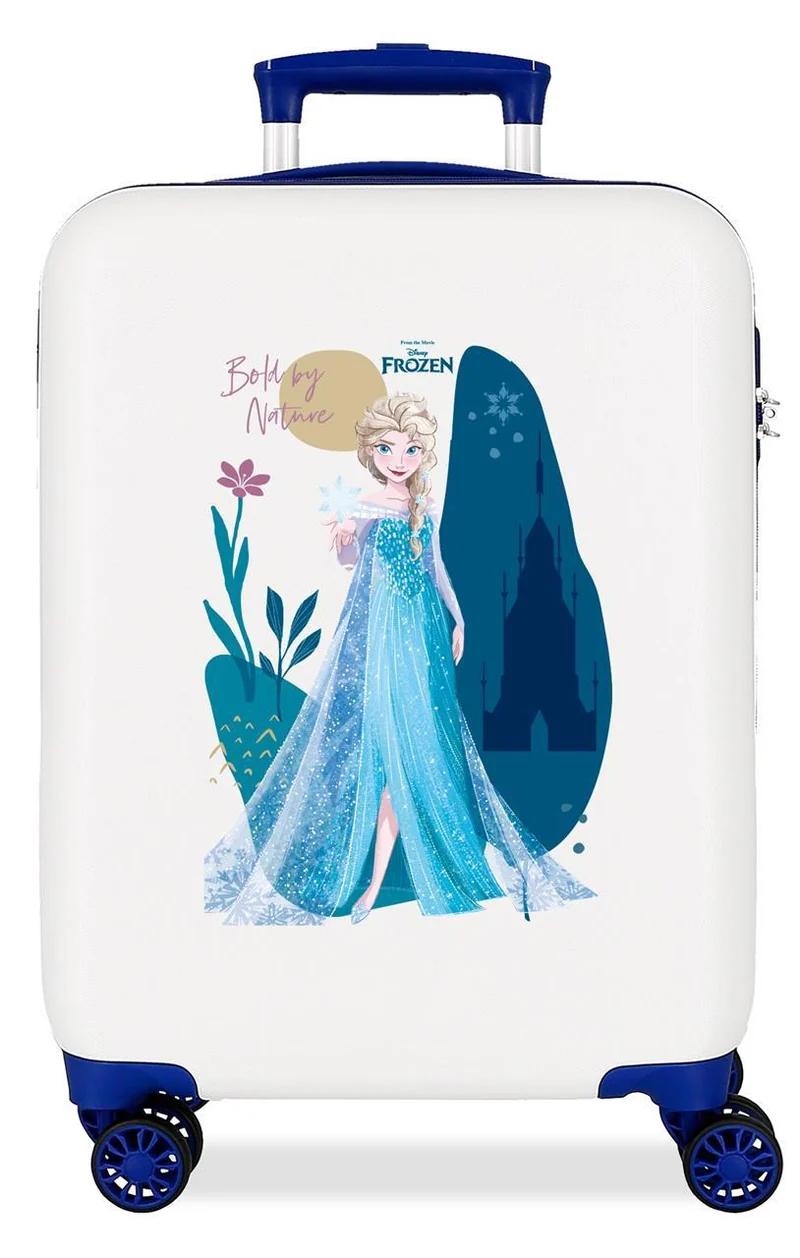 4011124 TROLLEY ABS 55CM. 4R. FROZEN BOLD BY NATURE BLANCO