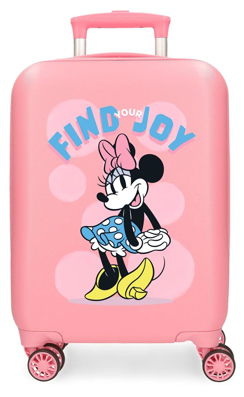 4771348 TROLLEY ABS 50CM. 4R. MINNIE FIND YOUR JOY ROSA