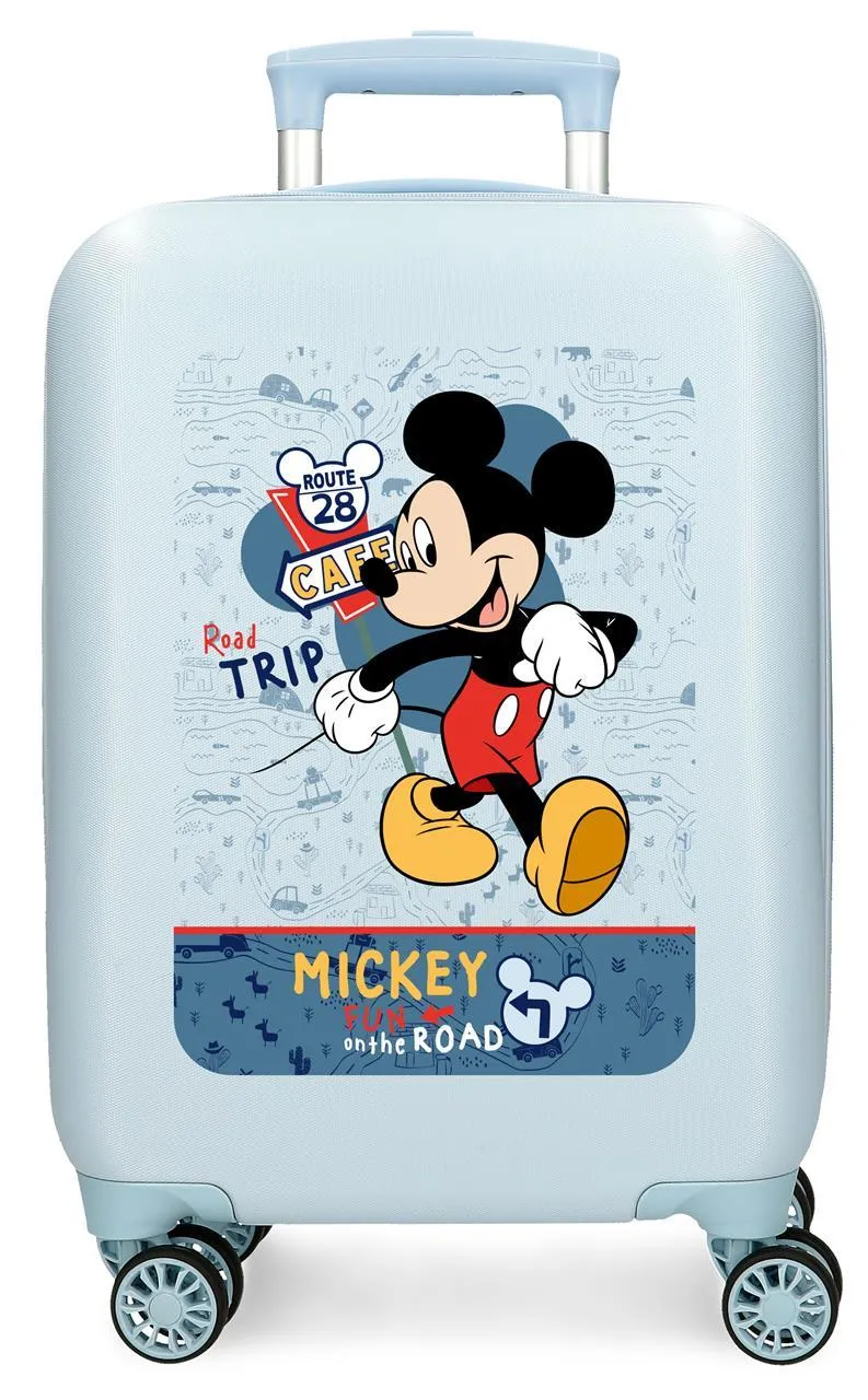 4951321 TROLLEY ABS 50CM. 4R. MICKEY ROAD TRIP