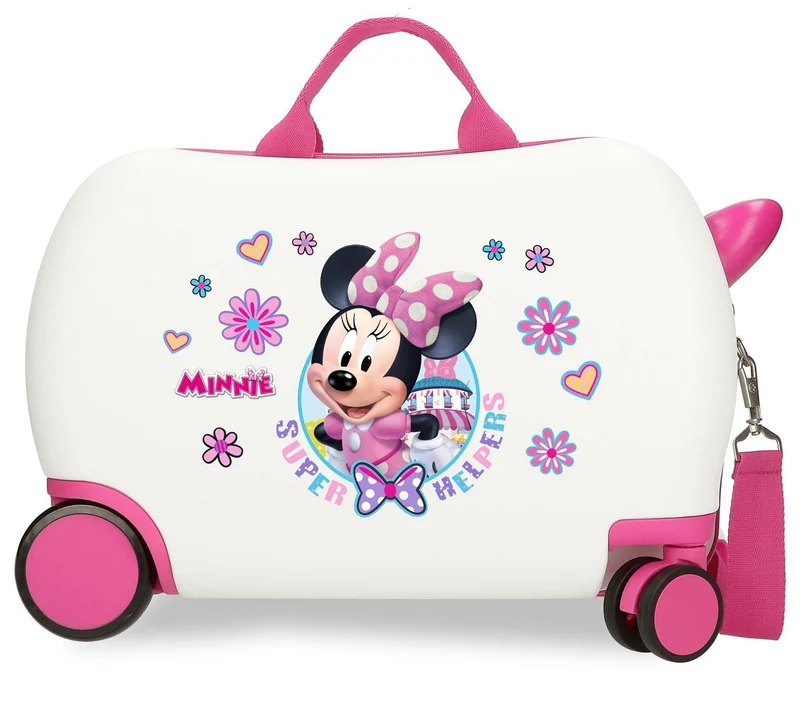 4571063 MALETA INF.ABS 4R.(2 MULTI.) 45CM. MINNIE SUPER HELP