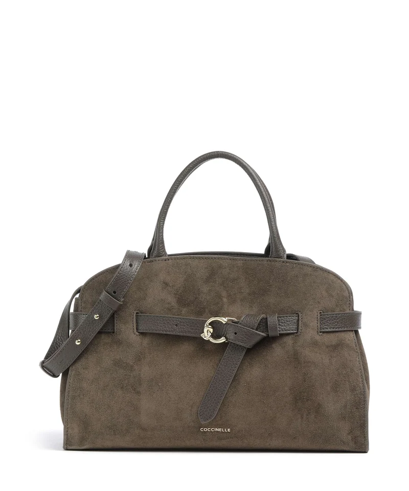 Coccinelle Sabine Suede Sac à main fango