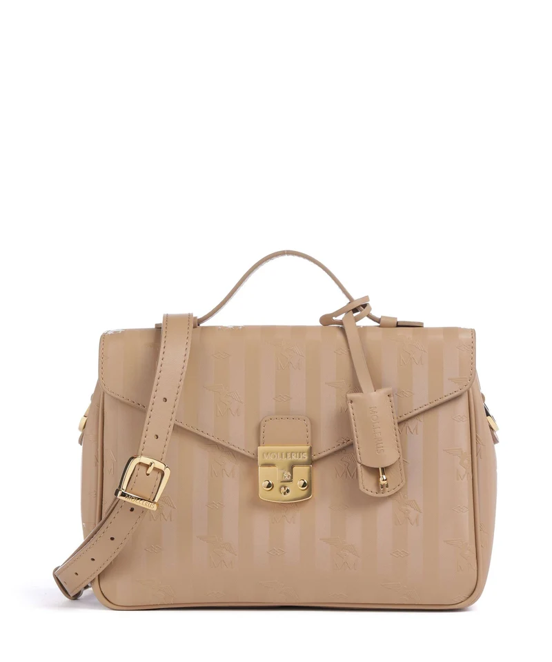 Maison Mollerus Vinerus Marly Sac bandoulière cappuccino beige