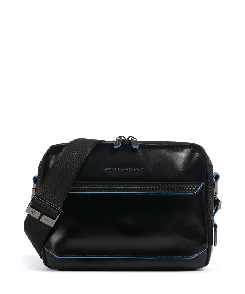 Piquadro Blue Square Sac bandoulière nero