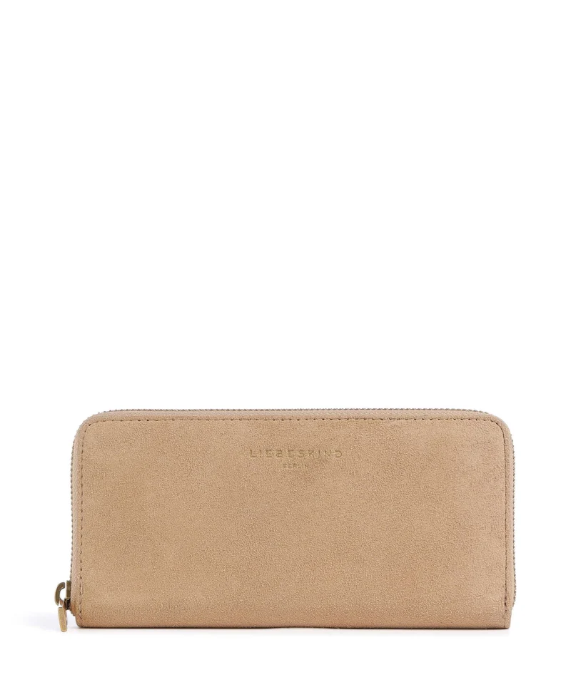 Liebeskind Gigi Suede L Portefeuille beige