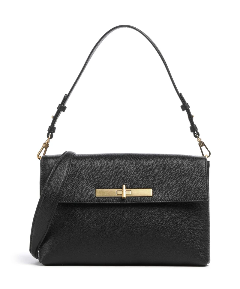 Abro Agave Twist Sac porté épaule black/gold