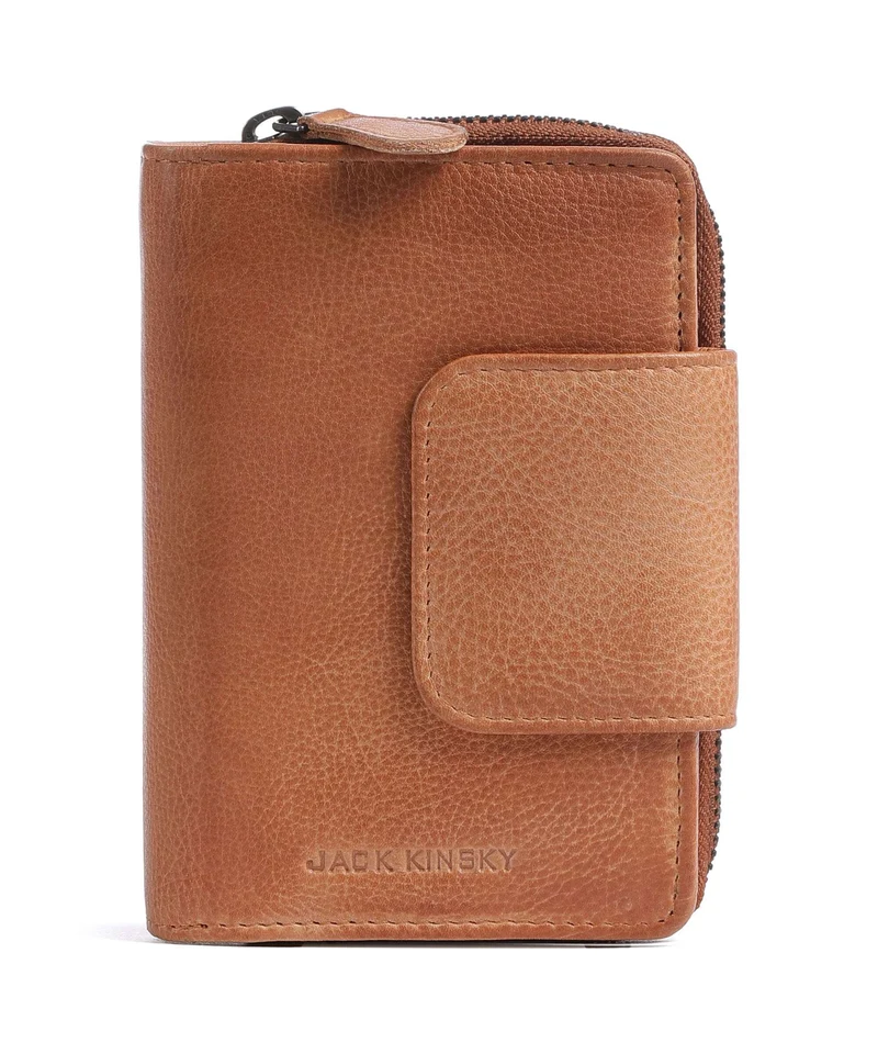 Jack Kinsky Nassau 511 Portefeuille cognac