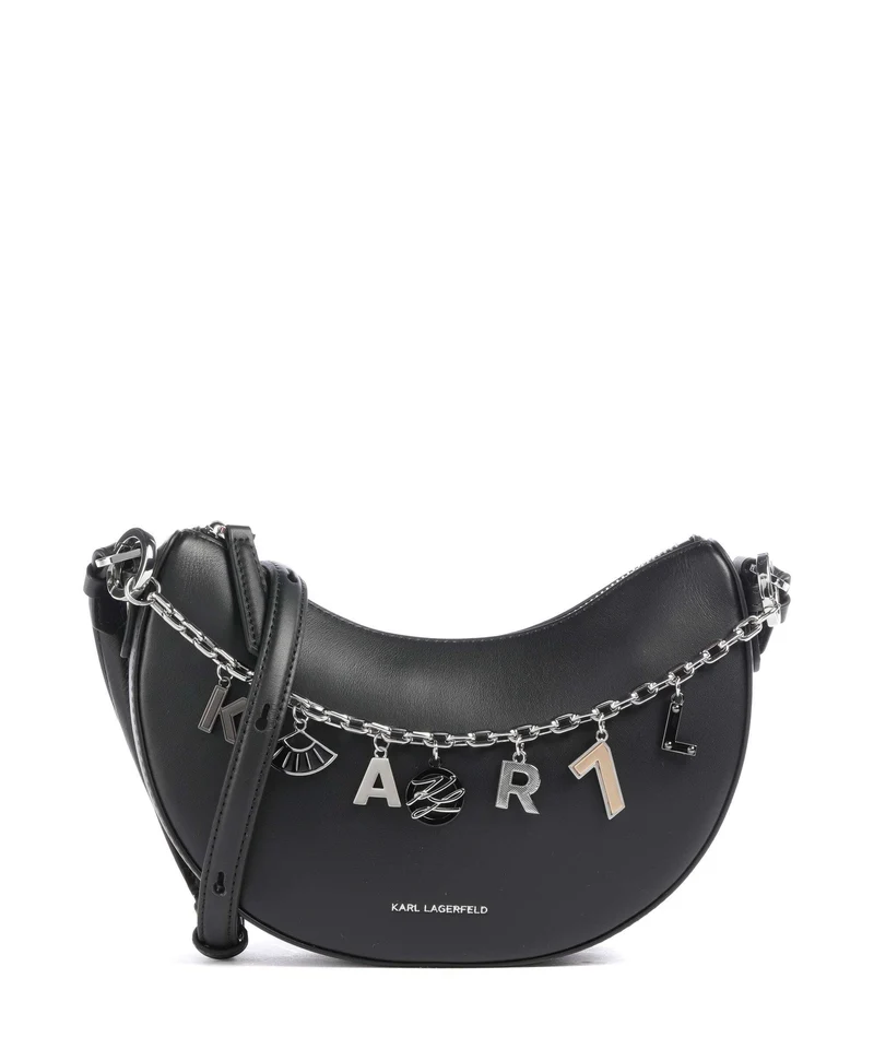 Karl Lagerfeld K/Autograph Small Sac bandoulière black embellishment