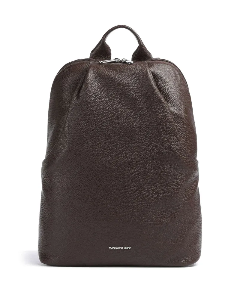 Mandarina Duck Mellow Leather Sac à dos espresso