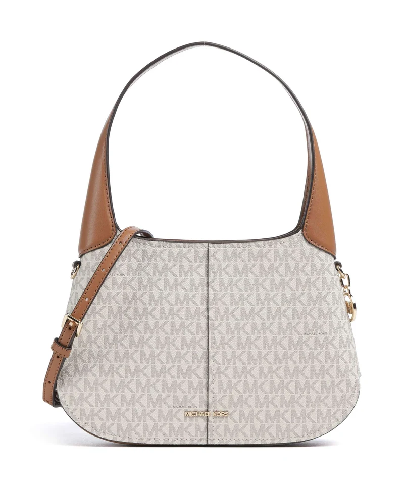 Michael Kors Alice Small Sac porté épaule vanilla/acorn