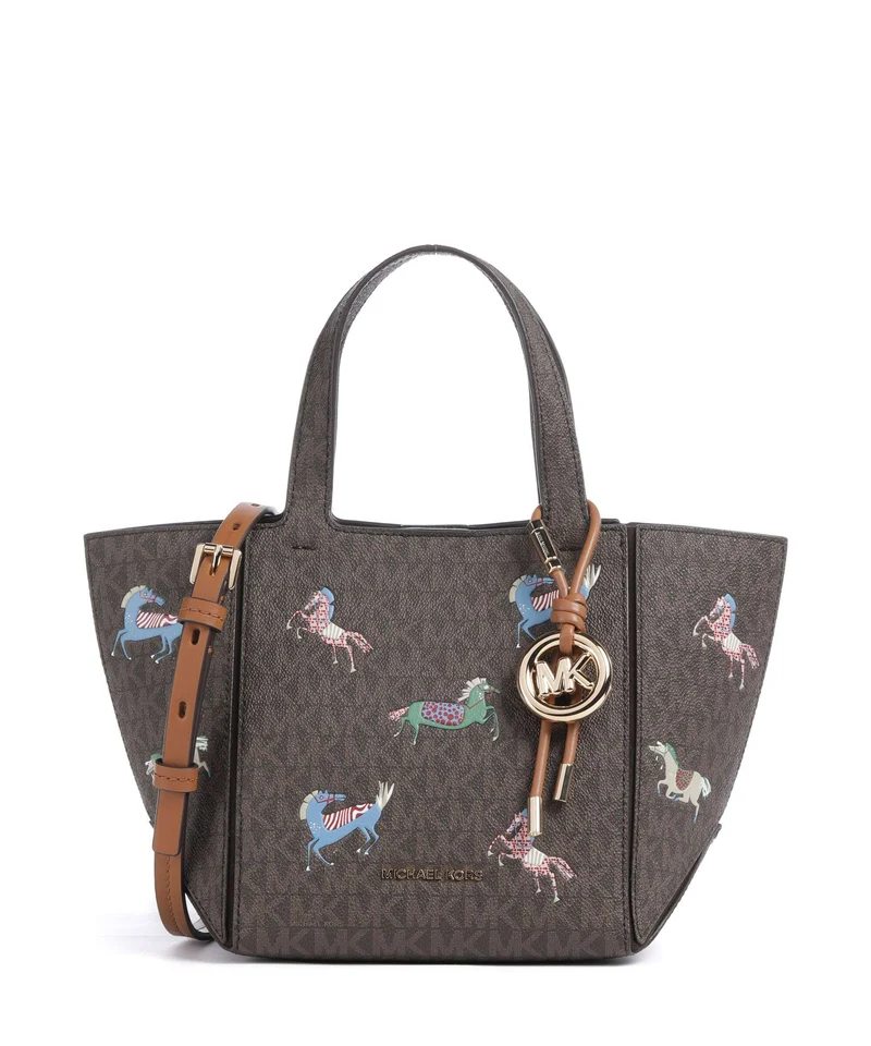 Michael Kors Jordi Small Sac à main brown/acorn